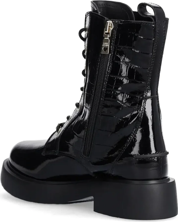 Crocodile-Effect Boots - Image 3