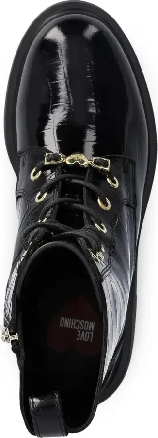 Crocodile-Effect Boots - Image 4