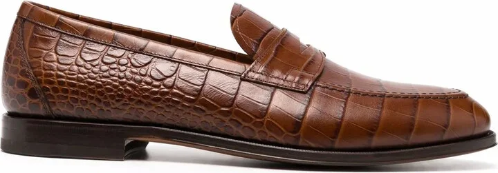 Crocodile Effect Loafers
