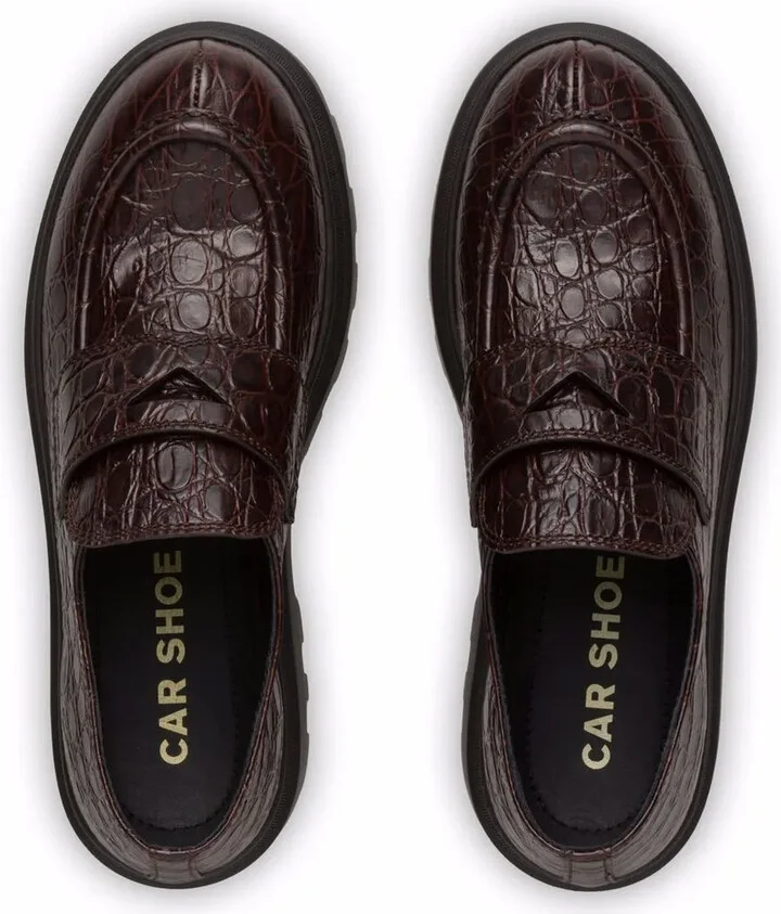 Crocodile Effect Moccasins - Image 4
