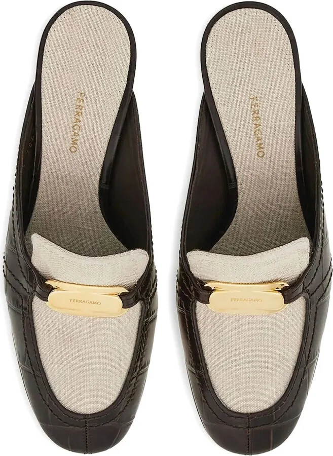 Crocodile-Effect Mules - Image 4