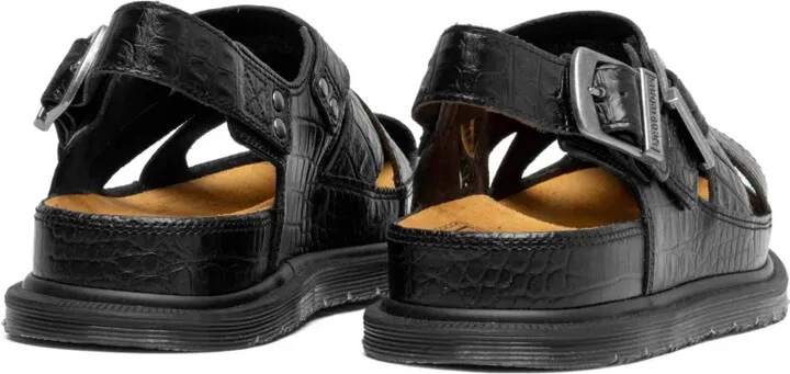 Crocodile-Effect Sandals - Image 3