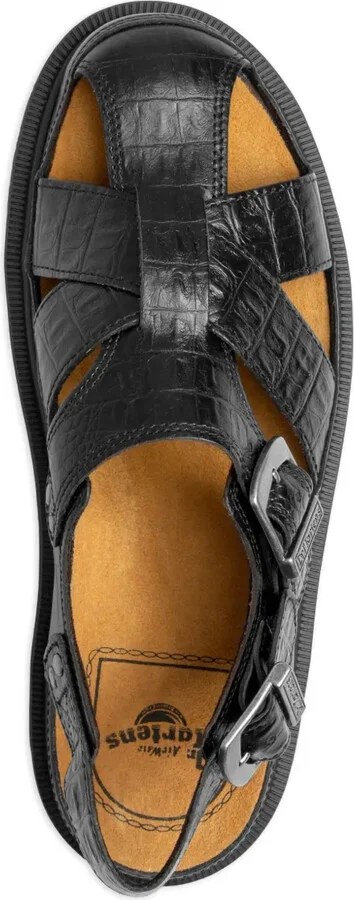 Crocodile-Effect Sandals - Image 4