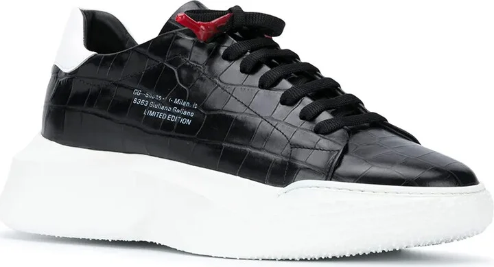 crocodile-embossed Nemesis sneakers - Image 2