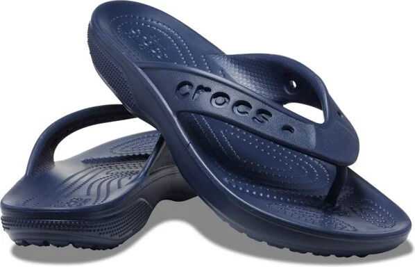 Crocs Adult Baya II Flip Flop Sandals, Navy, W6/M4 - Image 2