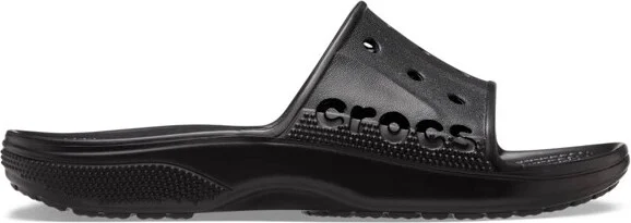 Crocs Adult Baya II Slide Sandals, Black, W8/M6