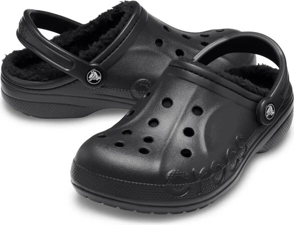 Crocs Adult Baya Lined Clogs, Chai/Multi, W8/M6 - Image 5
