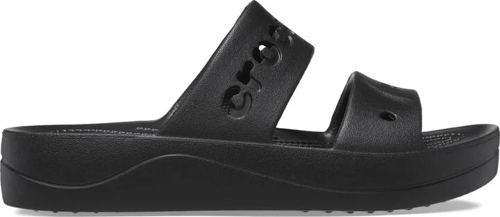 Crocs Adult Baya Platform Sandals, White, W7
