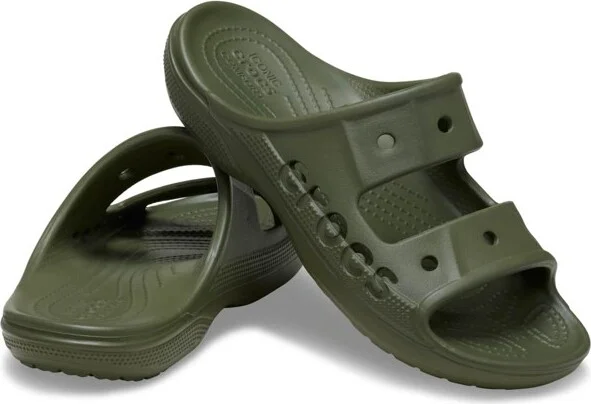 Crocs Adult Baya Two-Stap Slide Sandals, Navy, W8/M6 - Image 3