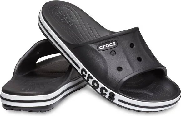 Crocs Adult Bayaband Slide Sandals, Slate Grey, W11/M9 - Image 4