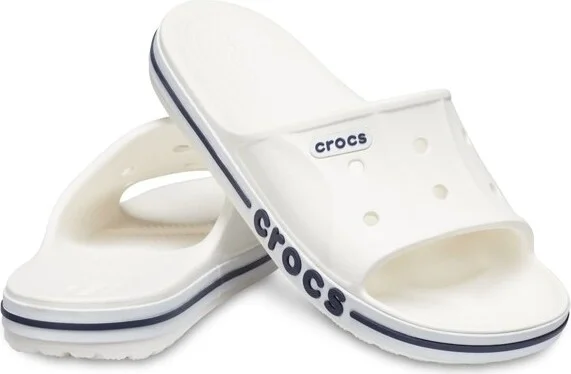 Crocs Adult Bayaband Slide Sandals, Slate Grey, W11/M9 - Image 5