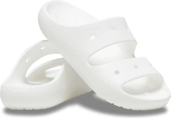 Crocs Adult Classic Sandals 2.0, Taupe, W11/M9 - Image 3