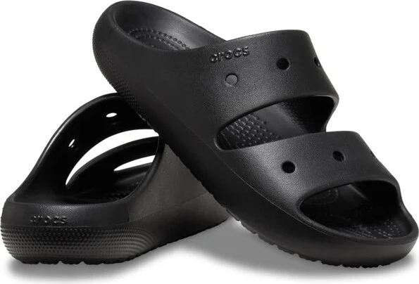 Crocs Adult Classic Sandals 2.0, Taupe, W11/M9 - Image 4