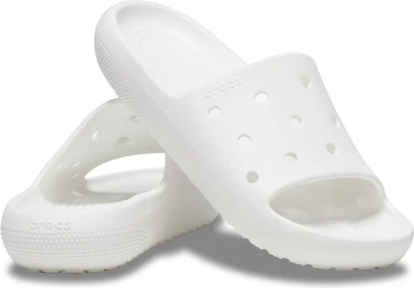Crocs Adult Classic Slides 2.0, Black, W9/M7 - Image 5