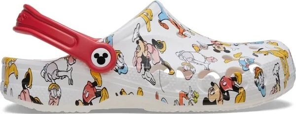 Crocs Adult Disney Mickey Mouse & Friends Baya Clogs, Multi, W12/M10
