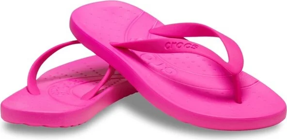 Crocs Adult Flip Flop Summer Sandals, Army Green, W8/M6 - Image 4