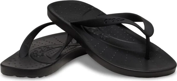 Crocs Adult Flip Flop Summer Sandals, Army Green, W8/M6 - Image 5