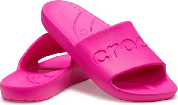 Crocs Adult Slides Summer Sandals, Navy, W8/M6 - Image 4