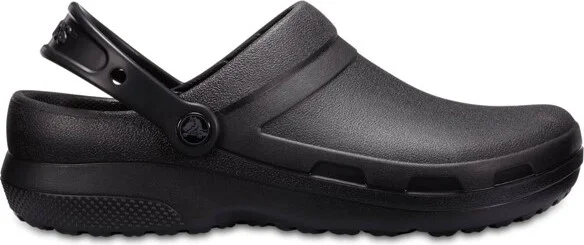 Crocs Adult Specialist II Clogs Work Shoes, Black, M12