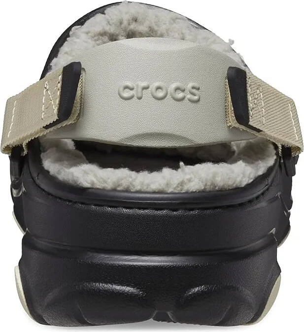 Crocs All Terrain Lined Clog Shoes Black : Men's 10 - Women's 12 Medium, Synthetic - Image 4