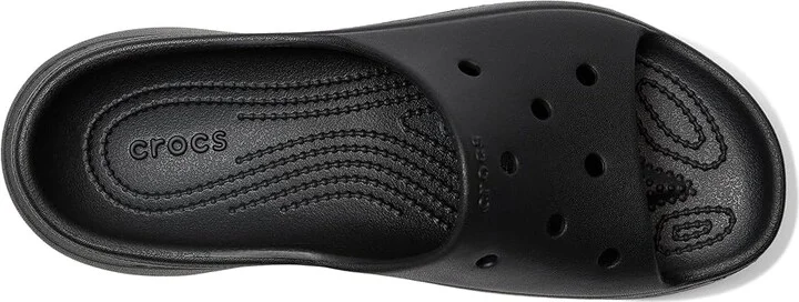 Crocs Bae Slide Women's Sandals Black : 10 M, Synthetic - Image 2