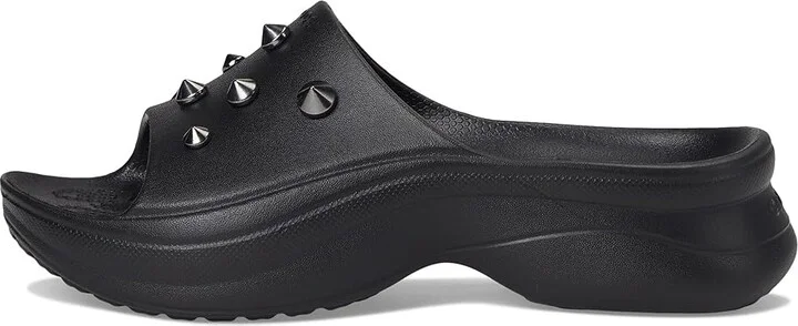 Crocs Bae Slide Women's Sandals Black Studded : 8 M, Synthetic - Image 6