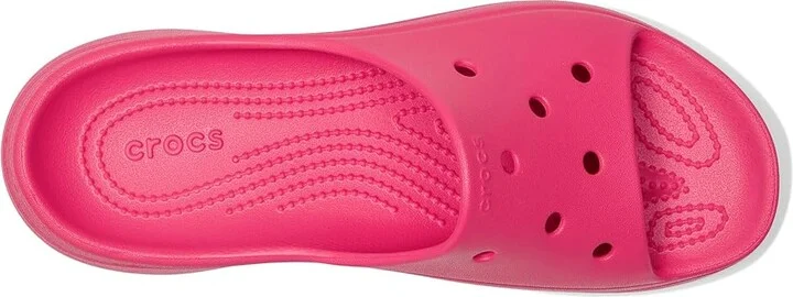 Crocs Bae Slide Women's Sandals Dragon Fruit : 7 M, Synthetic - Image 2