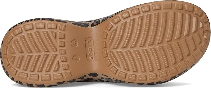 Crocs Bae Slide Women's Sandals Sepia/Leopard : 6 M, Synthetic - Image 3