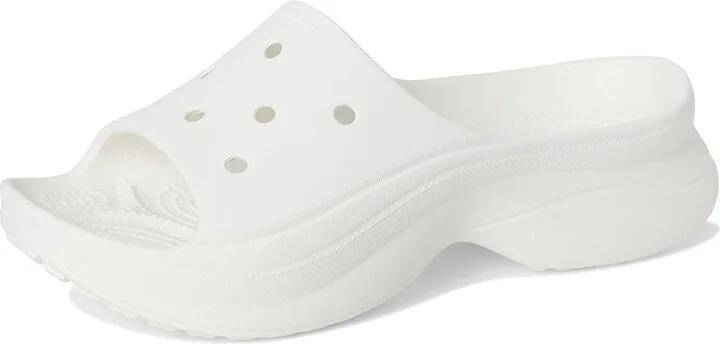 Crocs Bae Slide Women's Sandals White : 6 M, Synthetic - Image 5