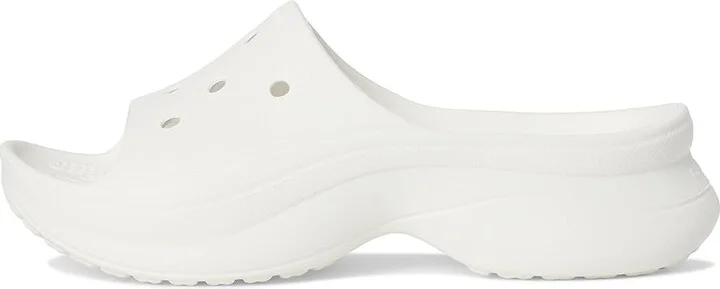 Crocs Bae Slide Women's Sandals White : 6 M, Synthetic - Image 6