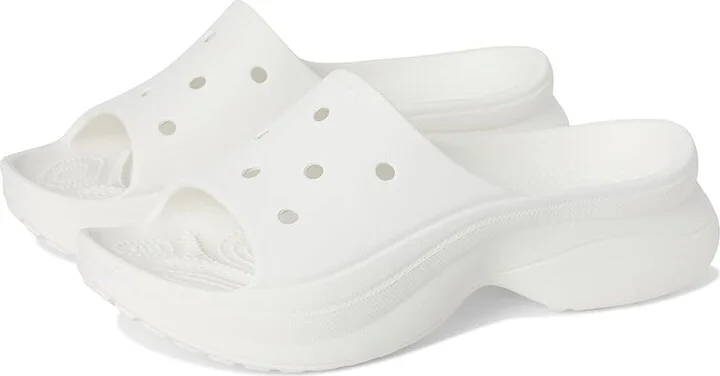 Crocs Bae Slide Women's Sandals White : 6 M, Synthetic