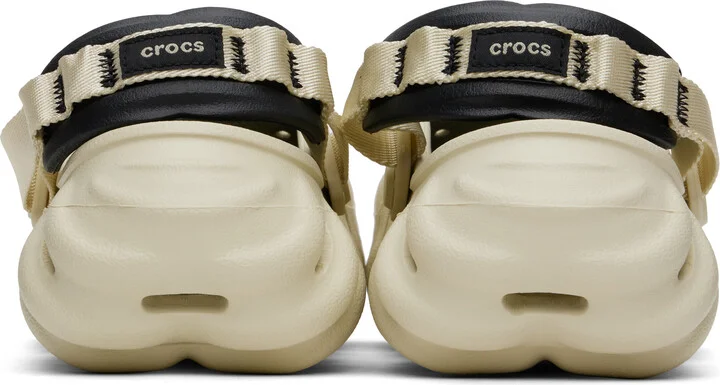 Crocs Beige Echo Clogs - Image 2