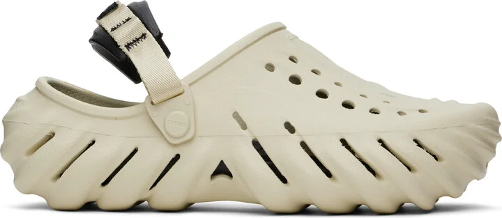 Crocs Beige Echo Clogs