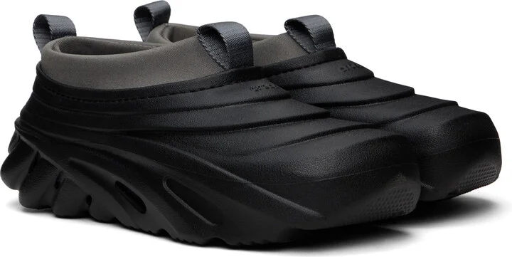 Crocs Black Echo Storm Slip-on Loafers - Image 4