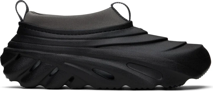 Crocs Black Echo Storm Slip-on Loafers