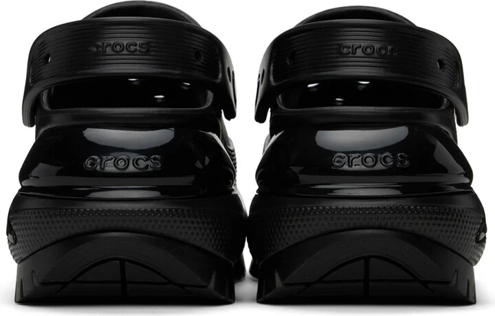 Crocs Black Mega Crush Clogs - Image 2