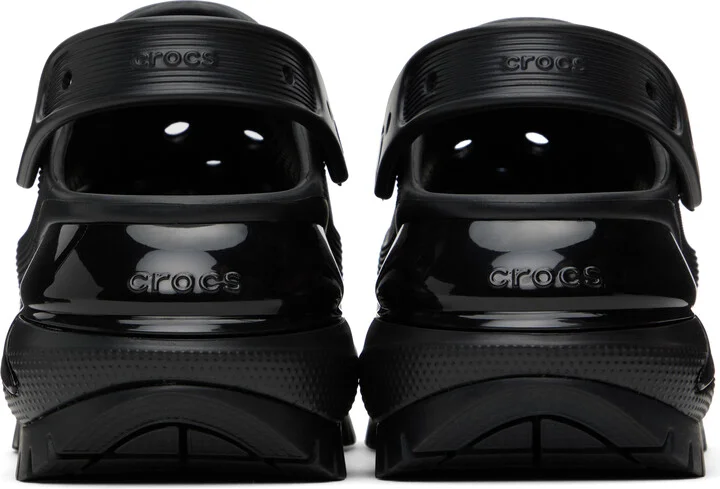 Crocs Black Mega Crush Clogs - Image 2