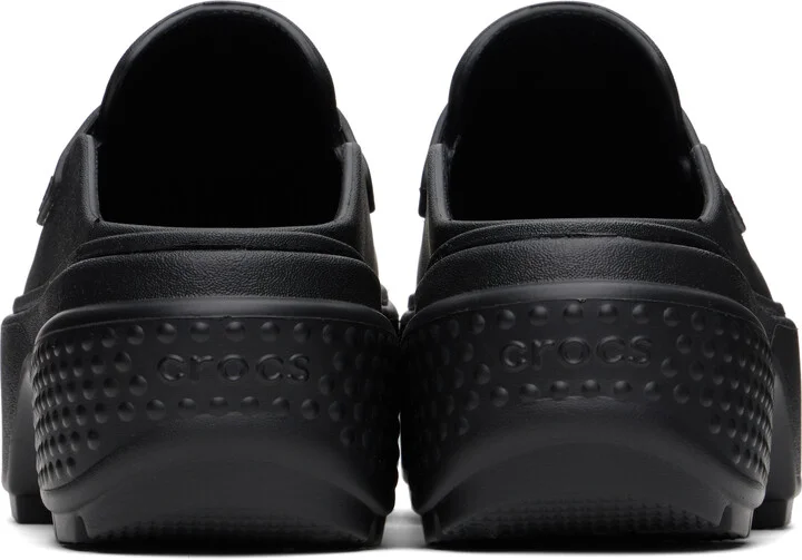 Crocs Black Stomp Loafers - Image 2