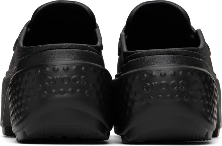 Crocs Black Stomp Slip-on Loafers - Image 2