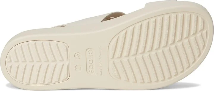 Crocs Brooklyn 4U Low Wedges Women's Sandals Stucco : 4 M, Synthetic - Image 3