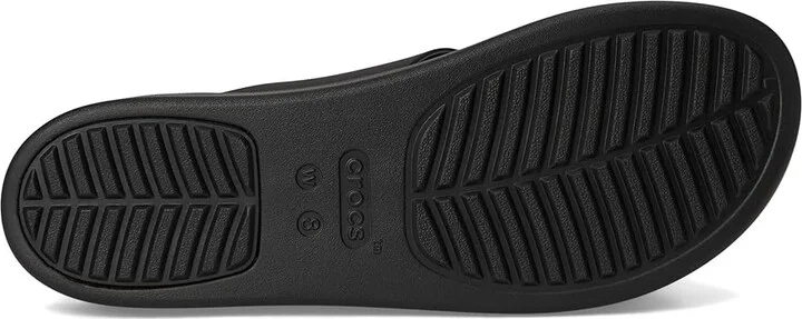 Crocs Brooklyn Buckle Low Low Women's Sandals Black : 11 M, Synthetic - Image 3