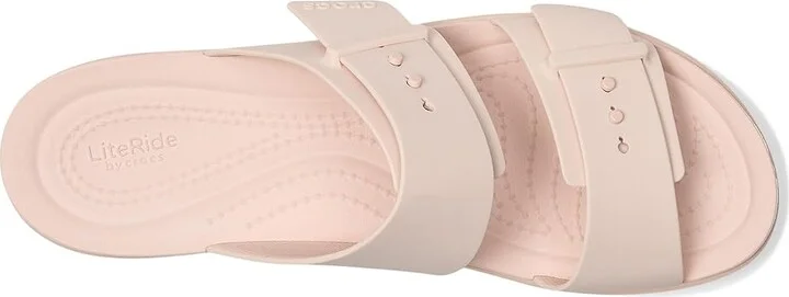 Crocs Brooklyn Buckle Low Low Women's Sandals Quartz : 9 M, Synthetic - Image 2