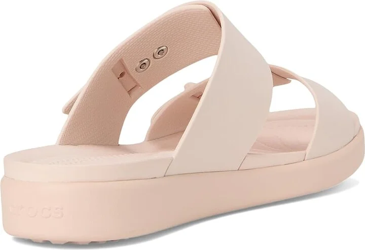 Crocs Brooklyn Buckle Low Low Women's Sandals Quartz : 9 M, Synthetic - Image 4