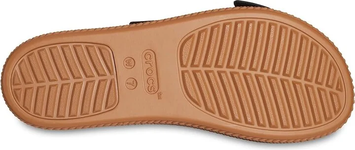 Crocs Brooklyn Buckle Low Wedge Women's Shoes Black : 4 M - Image 3