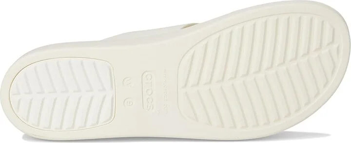 Crocs Brooklyn Buckle Low Wedge Women's Shoes Chalk 1 : 11 M - Image 3
