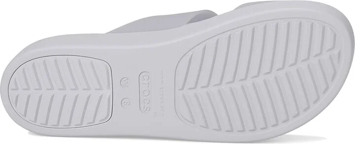 Crocs Brooklyn Buckle Low Wedge Women's Shoes Purple Moon : 5 M - Image 3