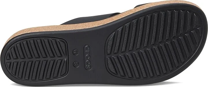 Crocs Brooklyn Cork Buckle Sandals Women's Sandals Black : 8 M - Image 3