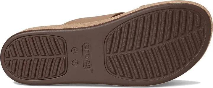 Crocs Brooklyn Cork Buckle Sandals Women's Sandals Milk Chocolate : 7 M - Image 3