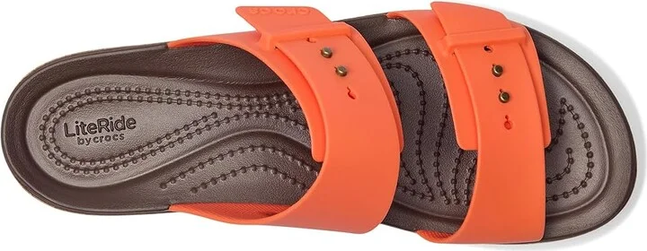 Crocs Brooklyn Cork Buckle Sandals Women's Sandals Topaz : 8 M - Image 2