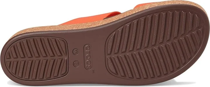 Crocs Brooklyn Cork Buckle Sandals Women's Sandals Topaz : 8 M - Image 3